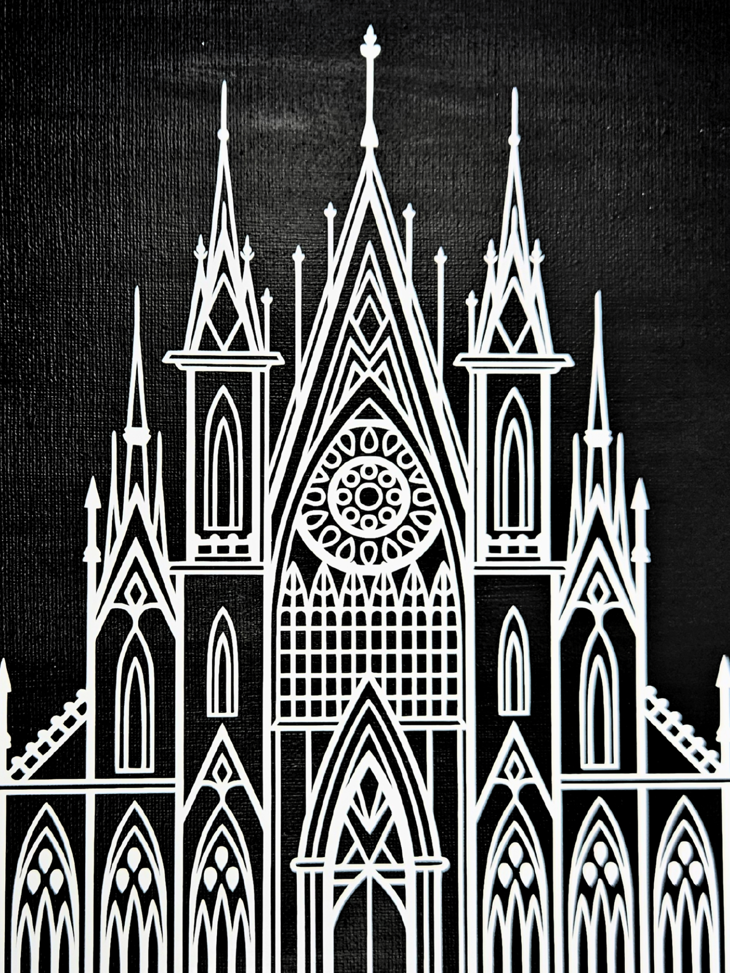 Gothic Cathedral Canvas