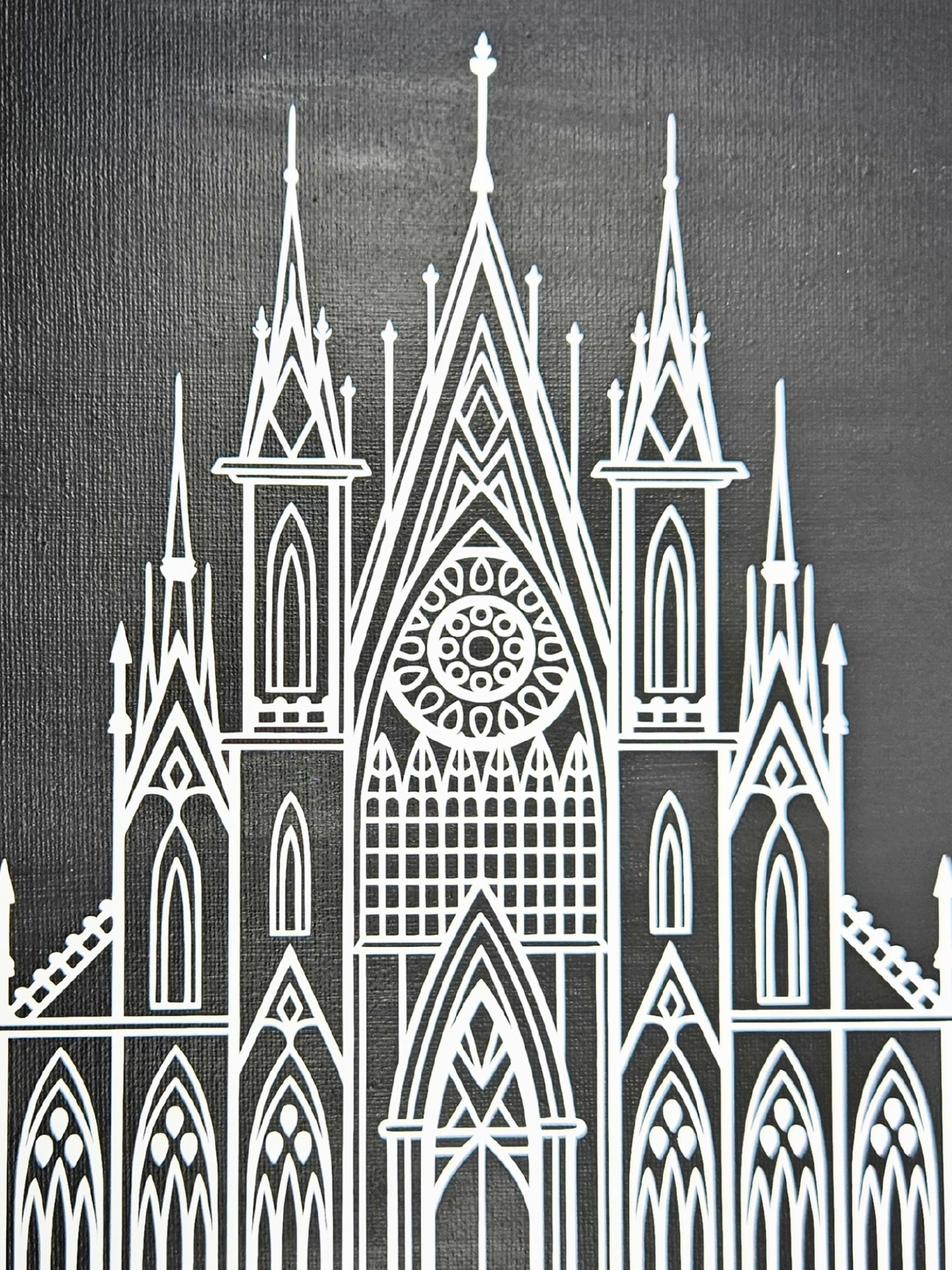 Gothic Cathedral Canvas