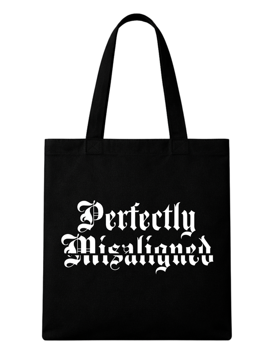 Perfectly Misaligned Tote Bag