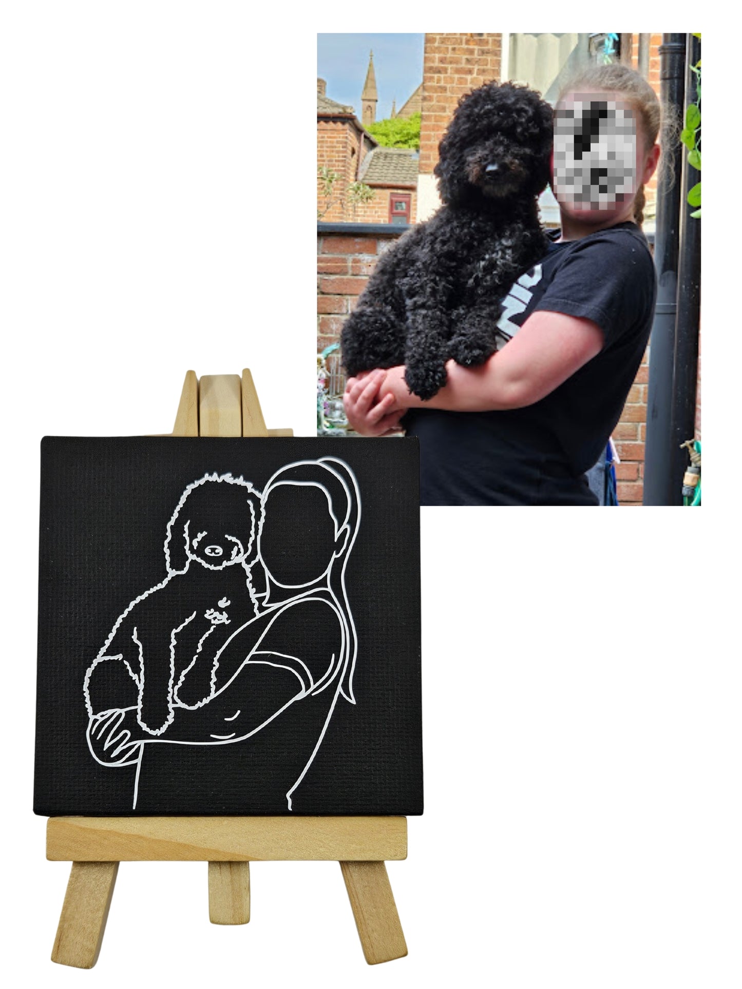 Minimalist Portrait Canvas