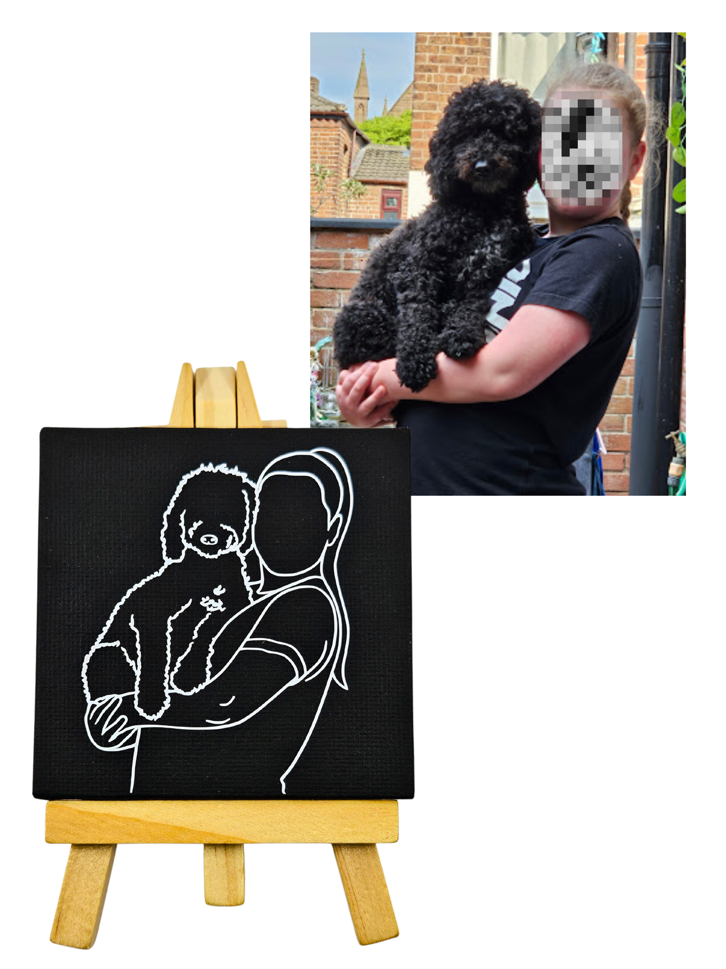 Minimalist Portrait Canvas