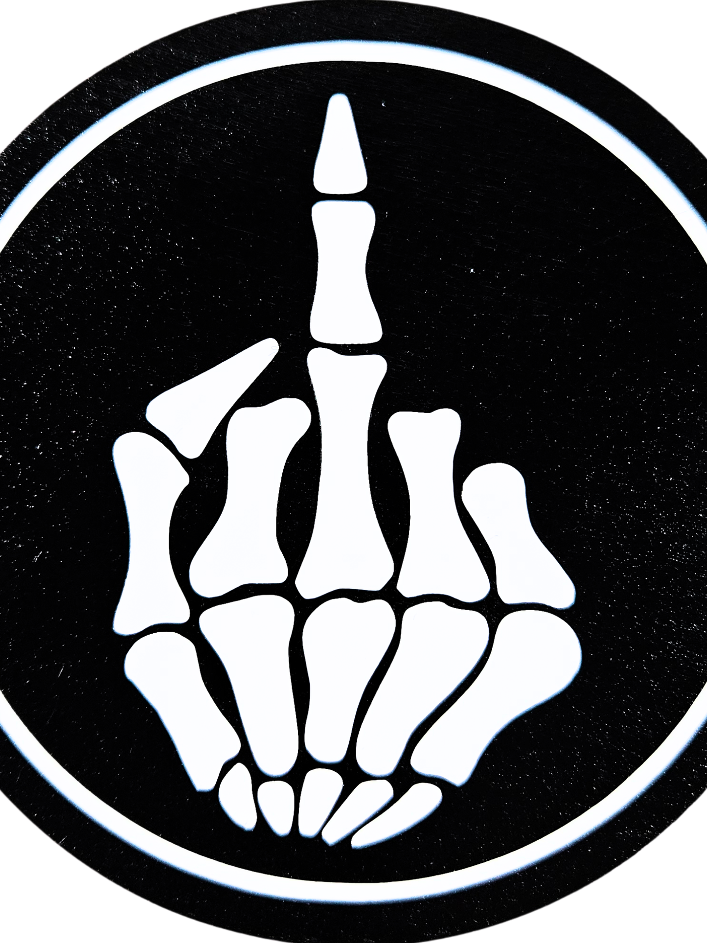 Skeleton Middle Finger Coaster