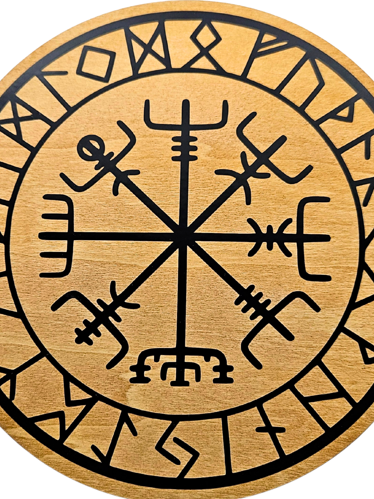Viking Vegvísir Plaque