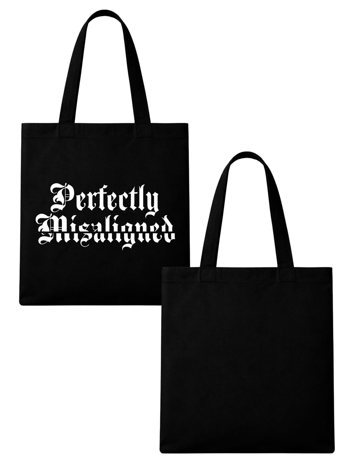 Perfectly Misaligned Tote Bag