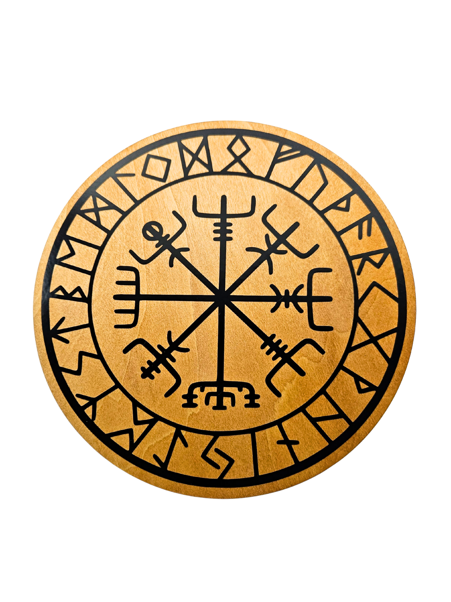 Viking Vegvísir Plaque