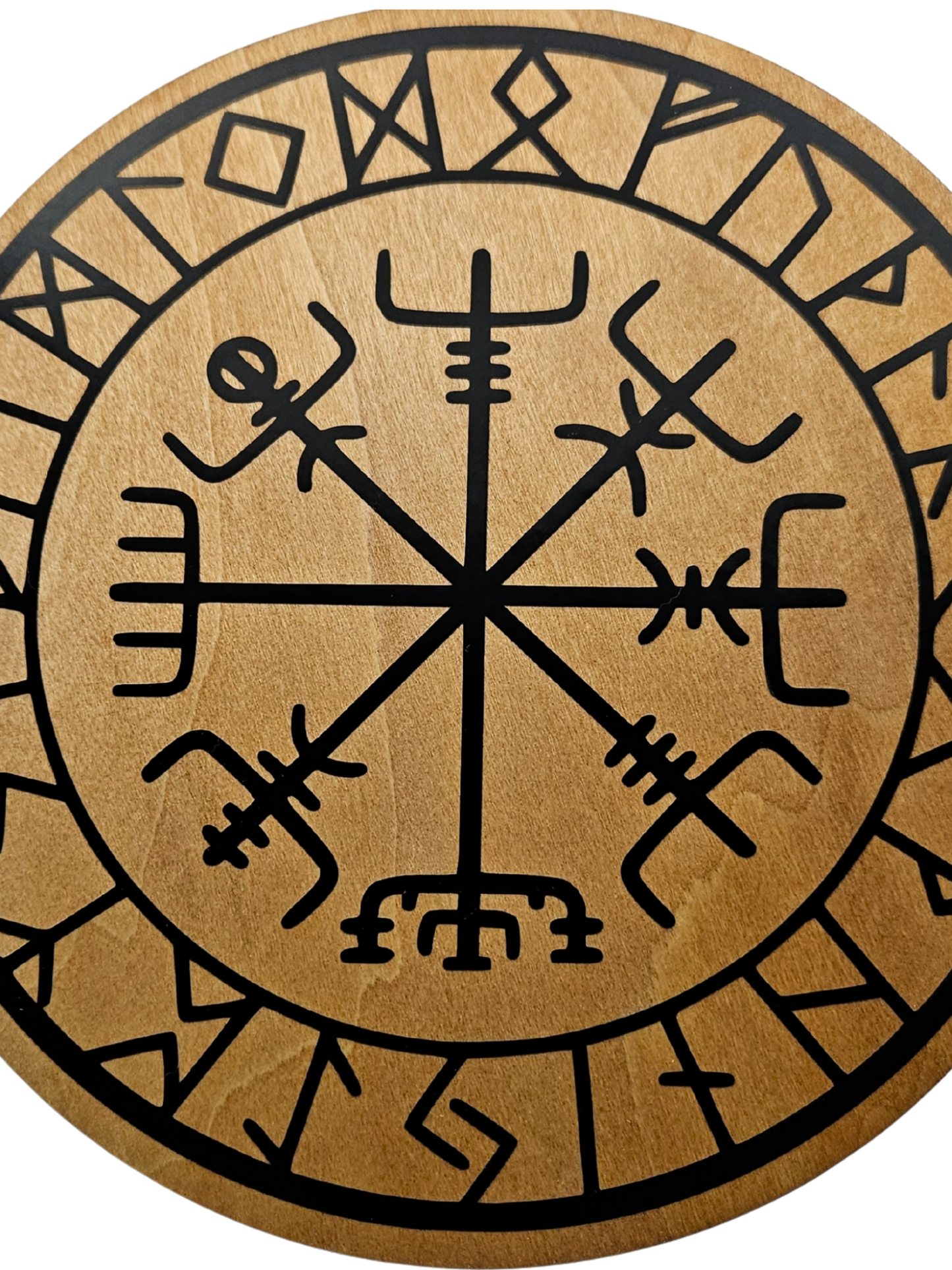 Viking Vegvísir Plaque