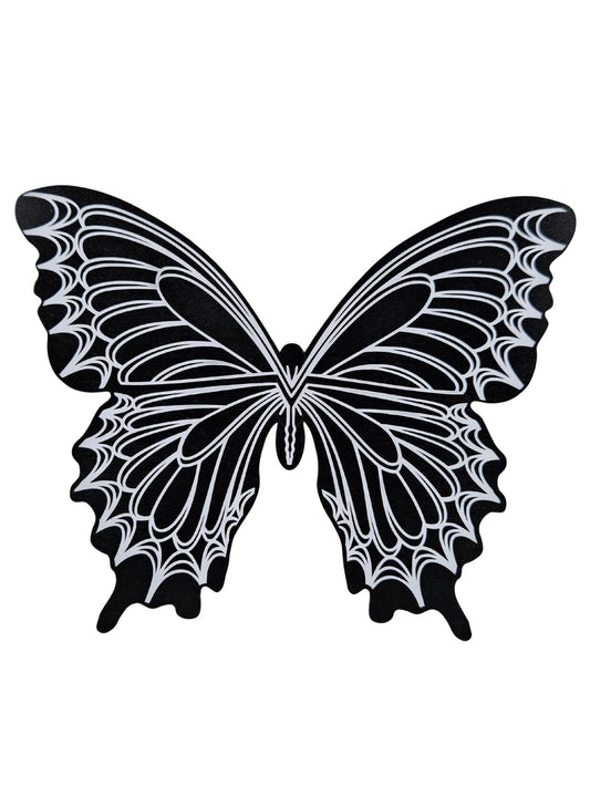 Line-Art Butterfly Plaque