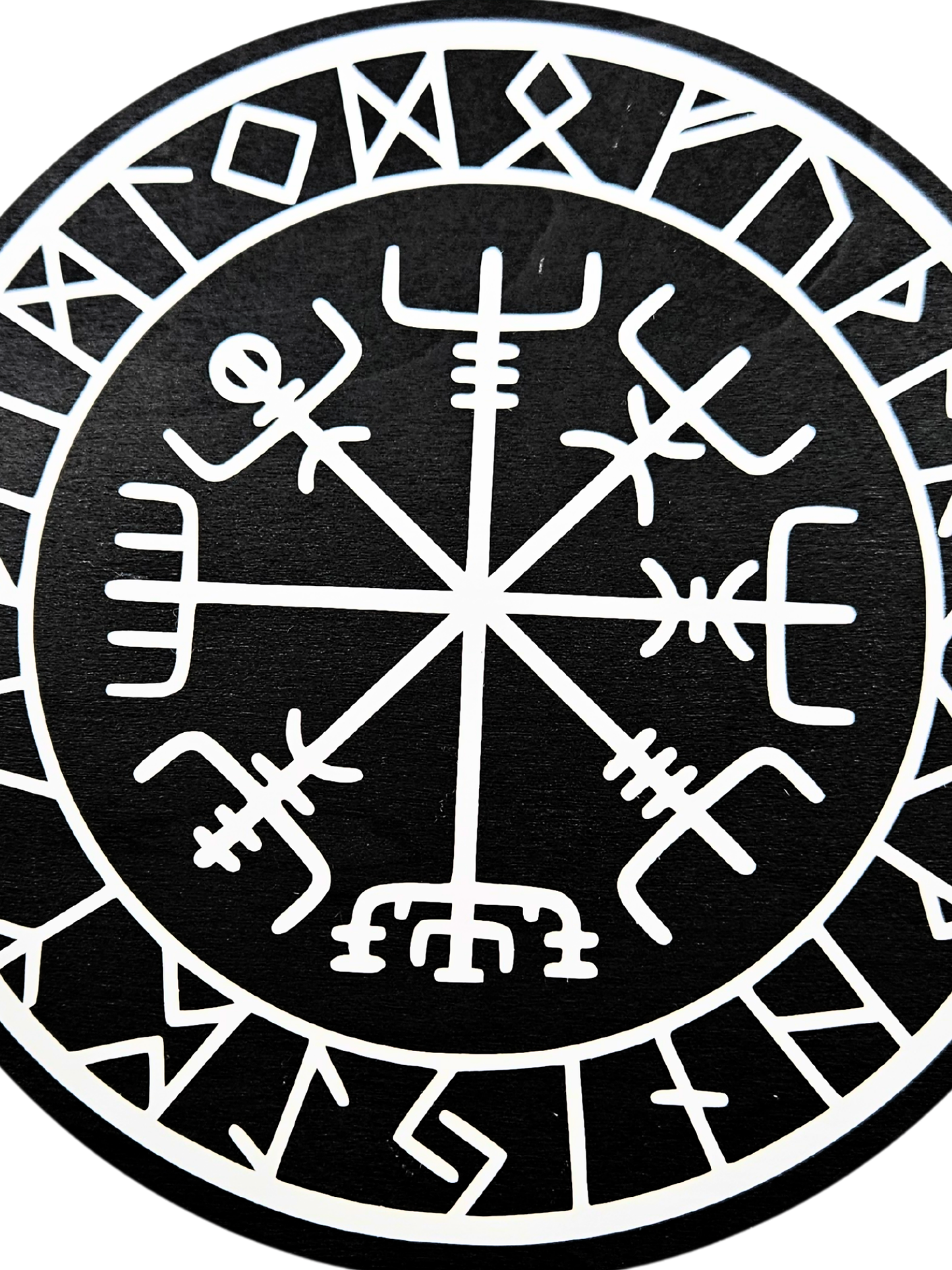 Viking Vegvísir Plaque
