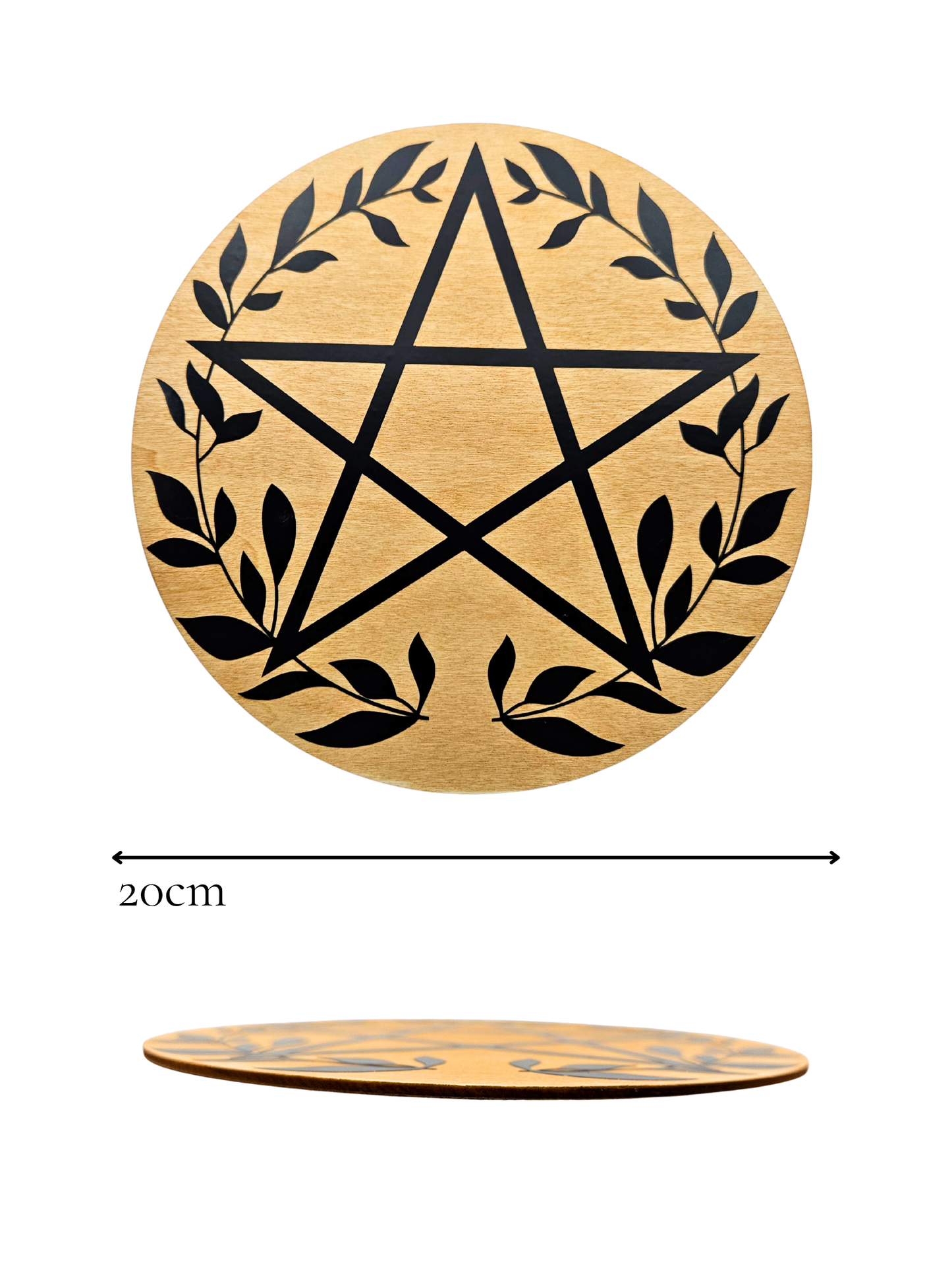 Pentagram Plaque