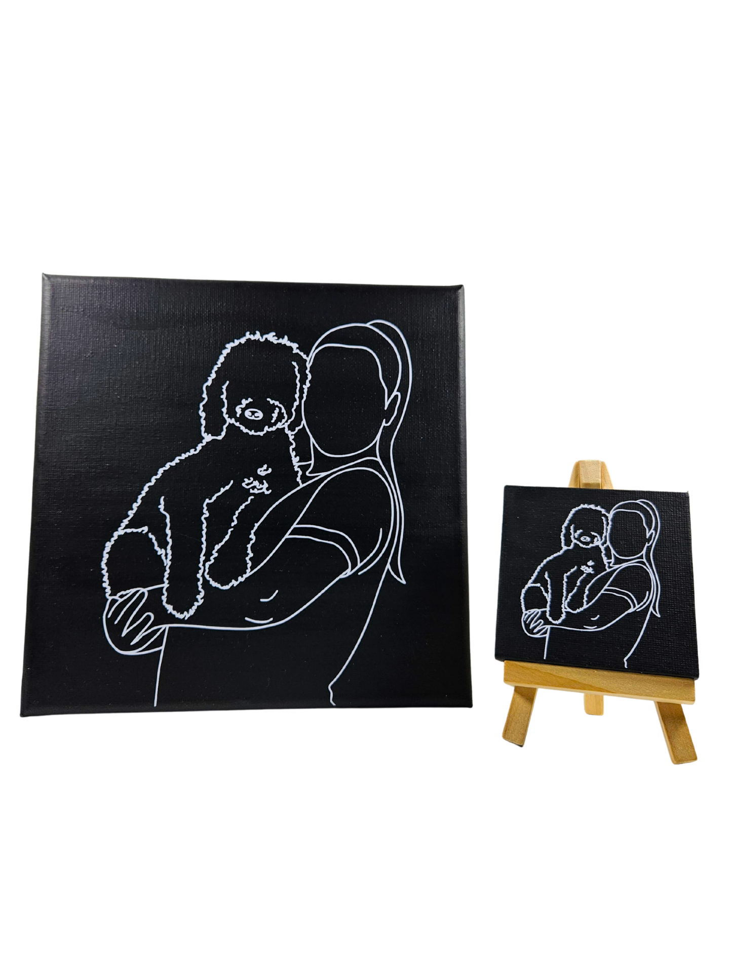 Minimalist Portrait Canvas