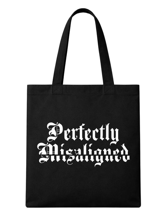 Perfectly Misaligned Tote Bag