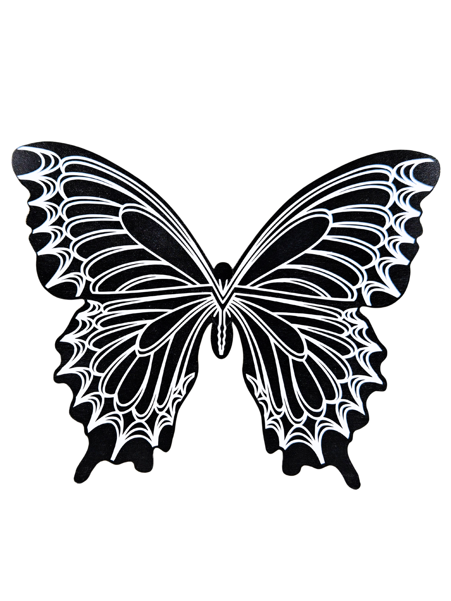 Line-Art Butterfly Plaque