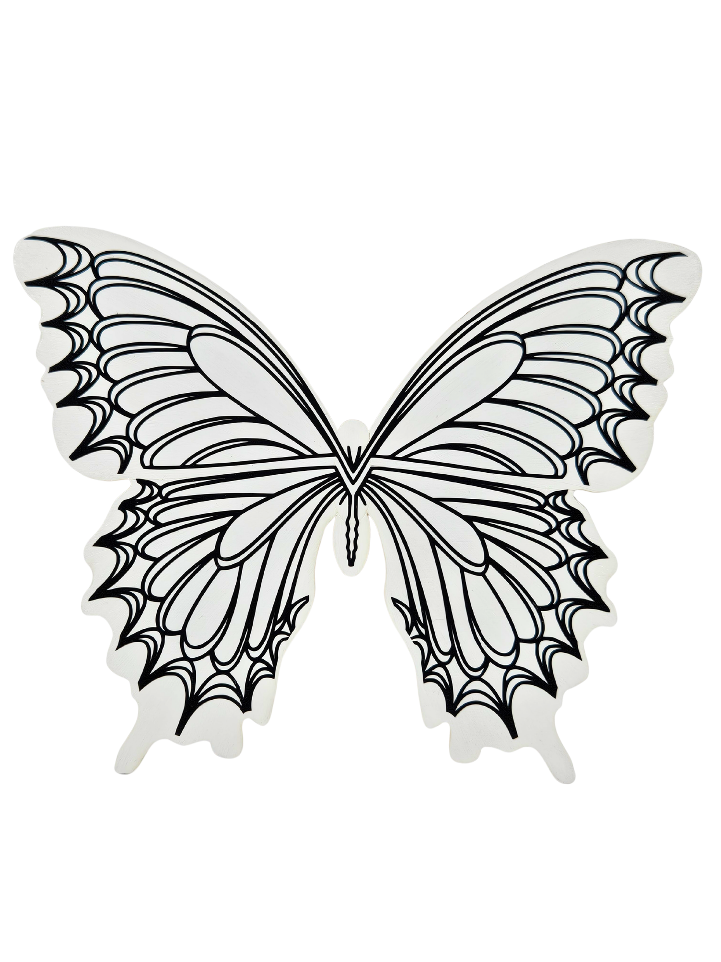Line-Art Butterfly Plaque