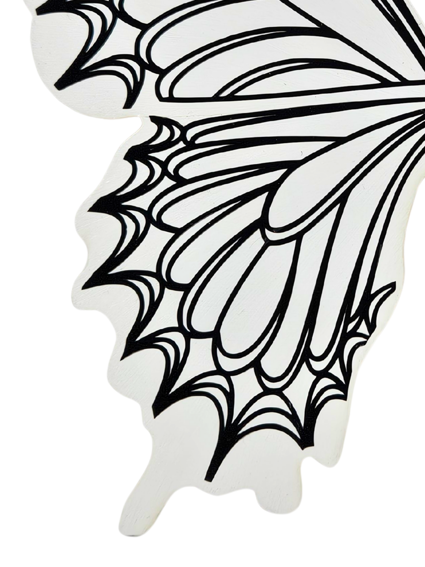 Line-Art Butterfly Plaque