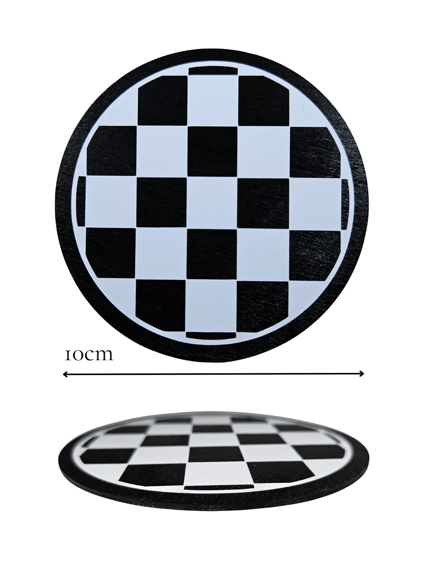 Checkerboard Coaster