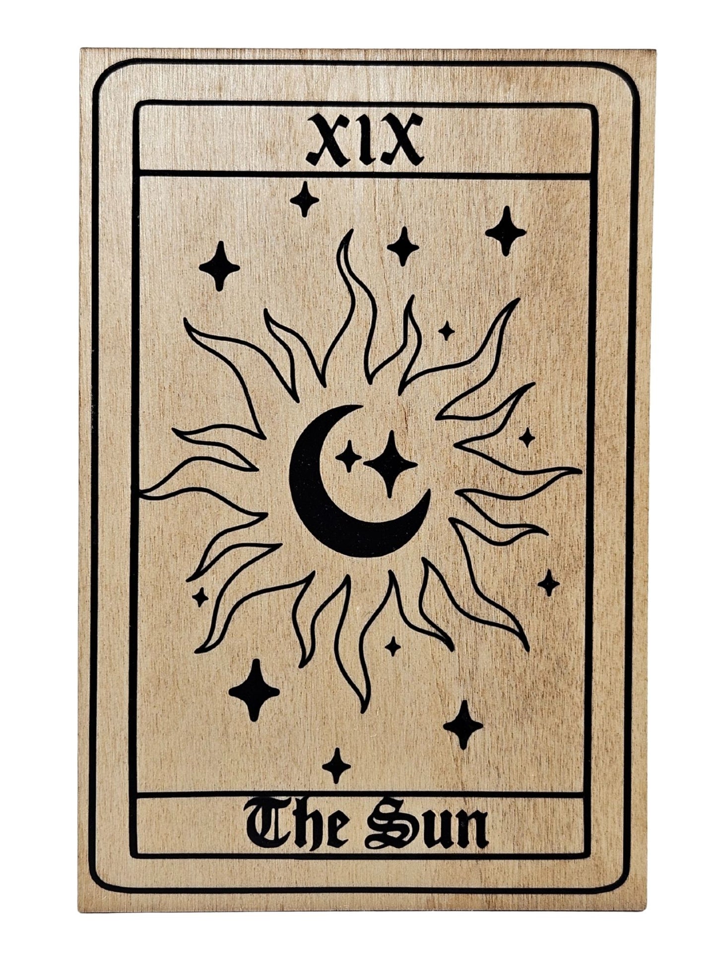 The Sun Tarot Plaque