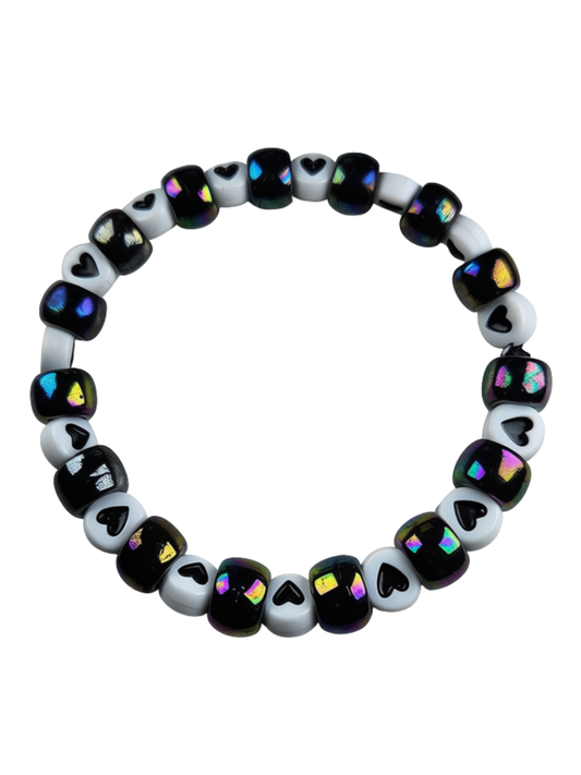Black Hearts Bracelet