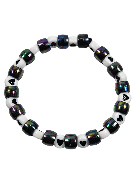 Black Hearts Bracelet