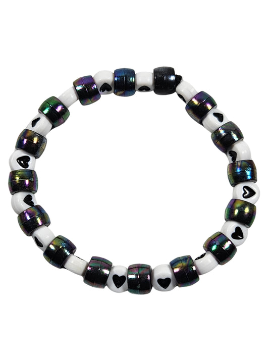 Black Hearts Bracelet