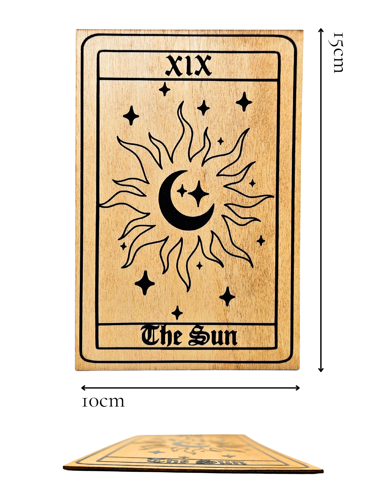 The Sun Tarot Plaque