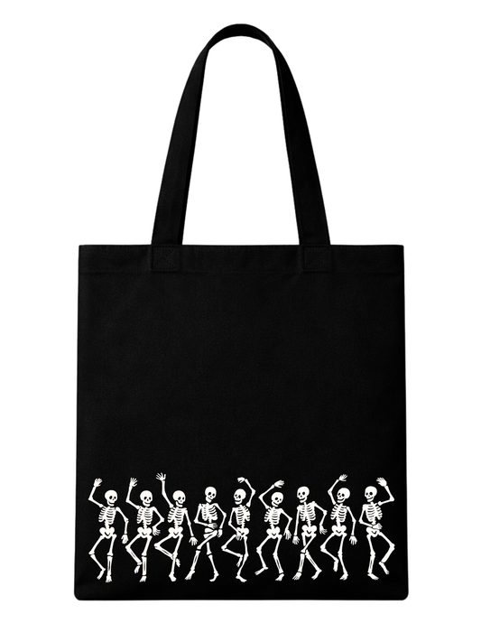 Dancing Skeletons Tote Bag