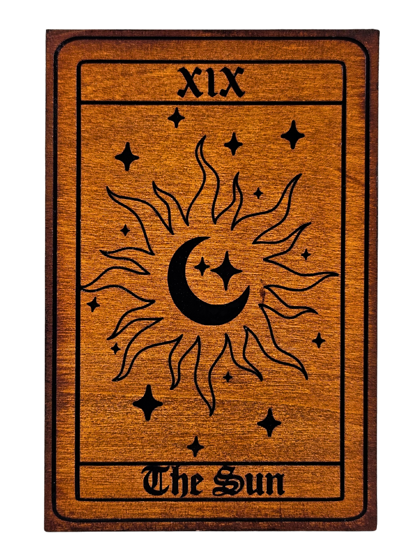The Sun Tarot Plaque
