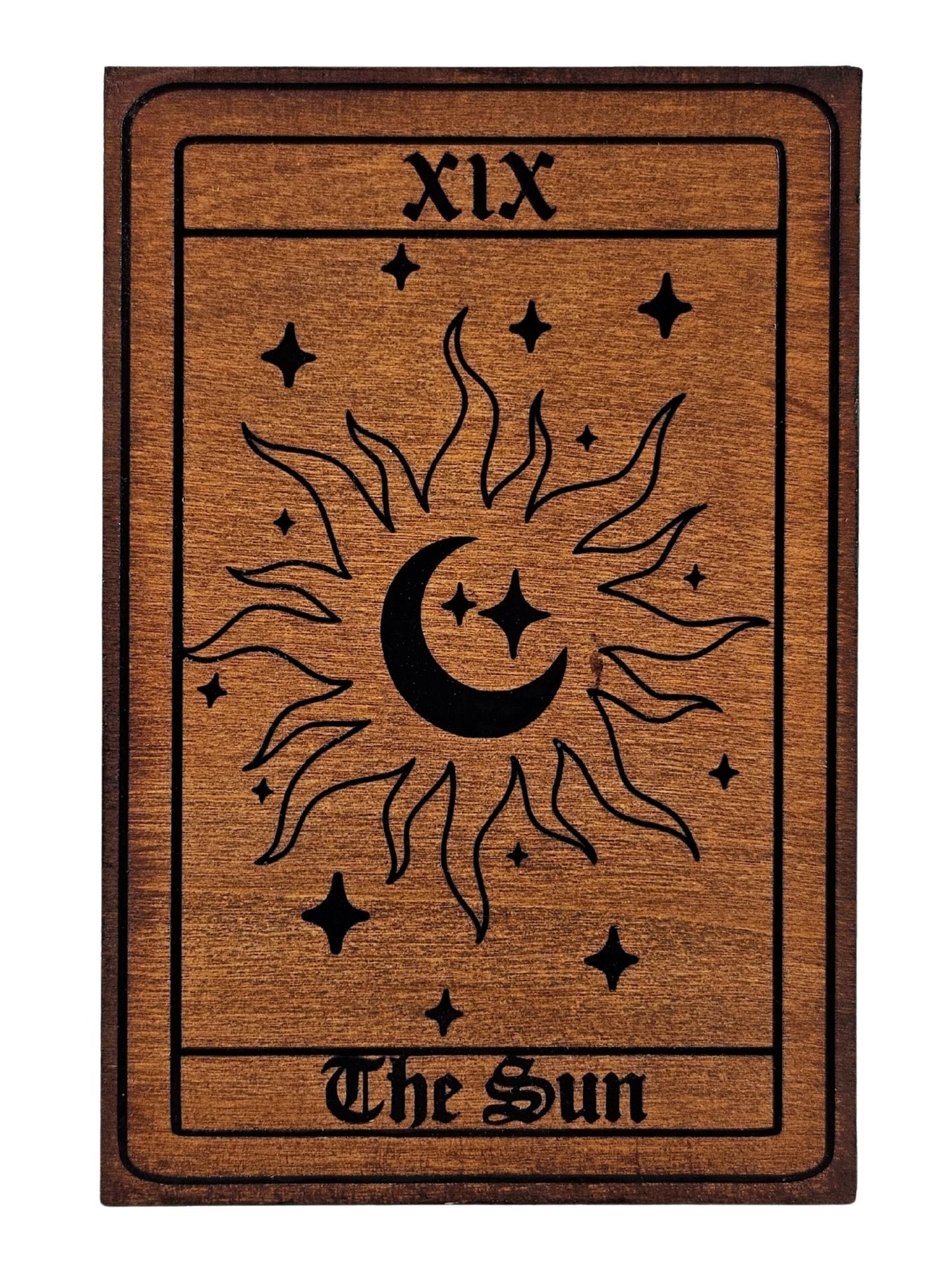 The Sun Tarot Plaque