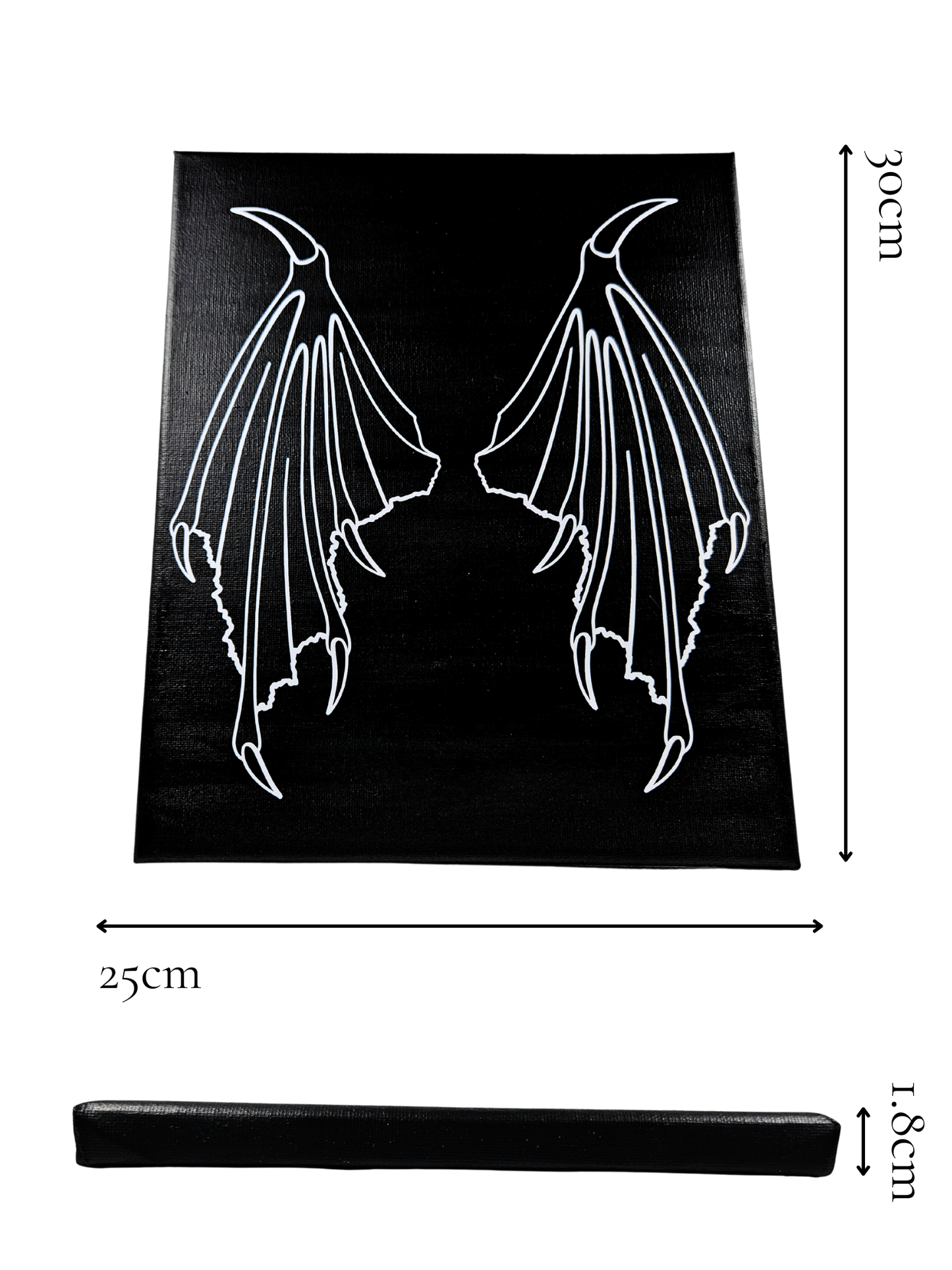 Devil Wings Canvas