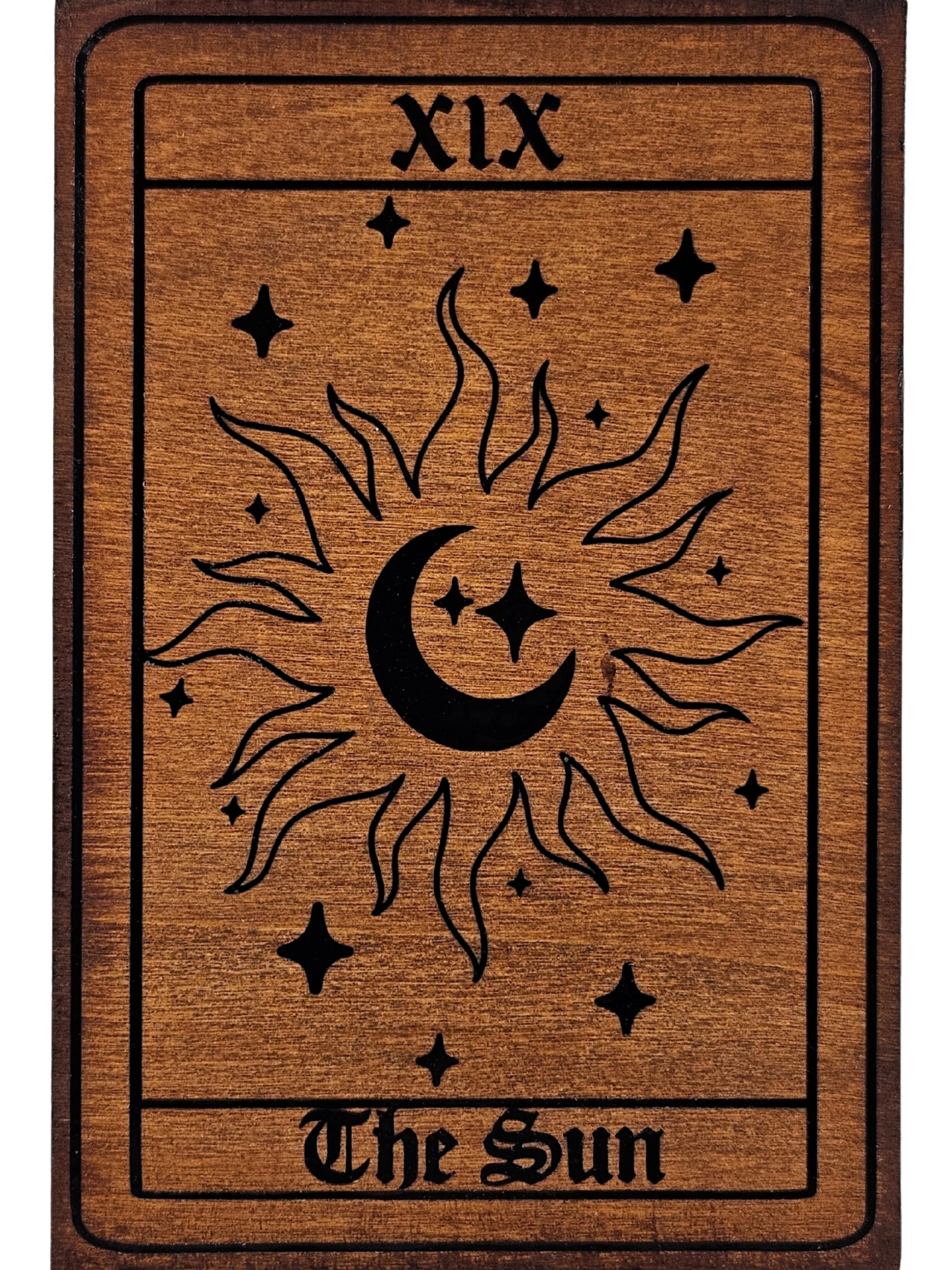 The Sun Tarot Plaque