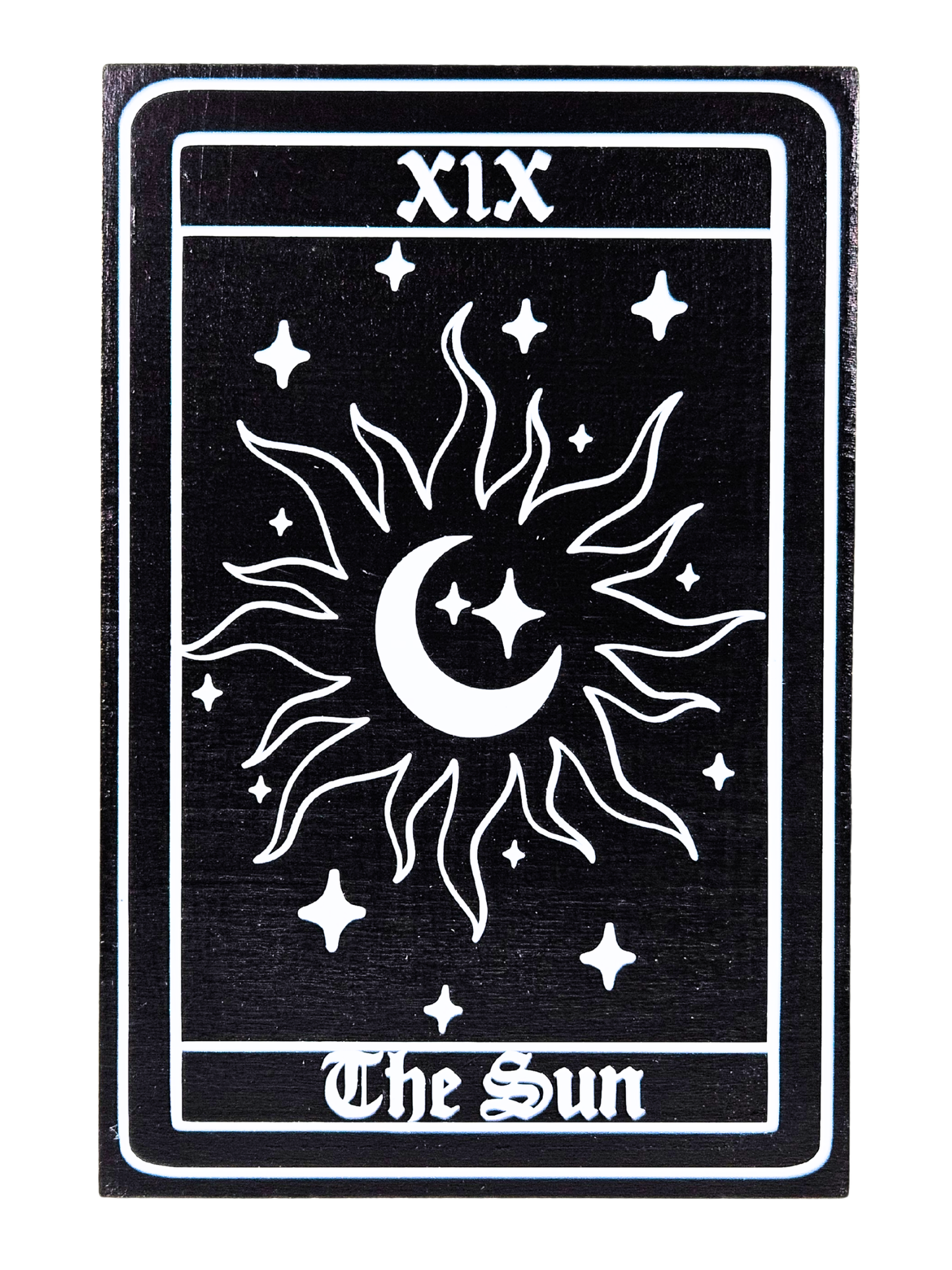 The Sun Tarot Plaque