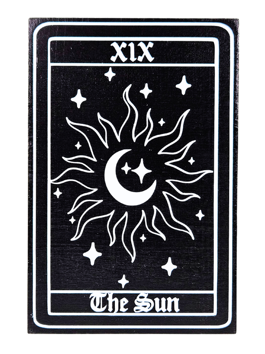 The Sun Tarot Plaque