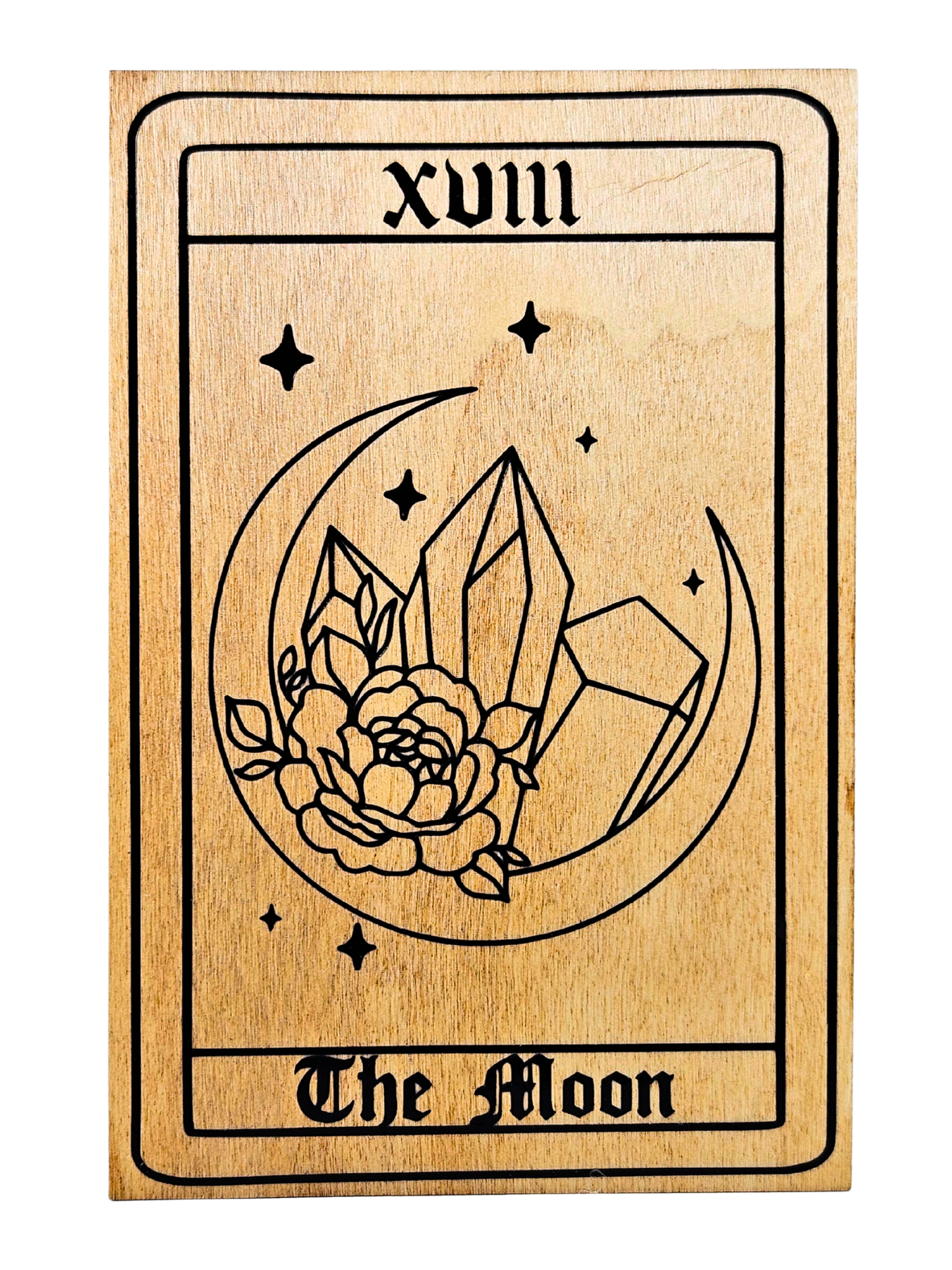 The Moon Tarot Plaque