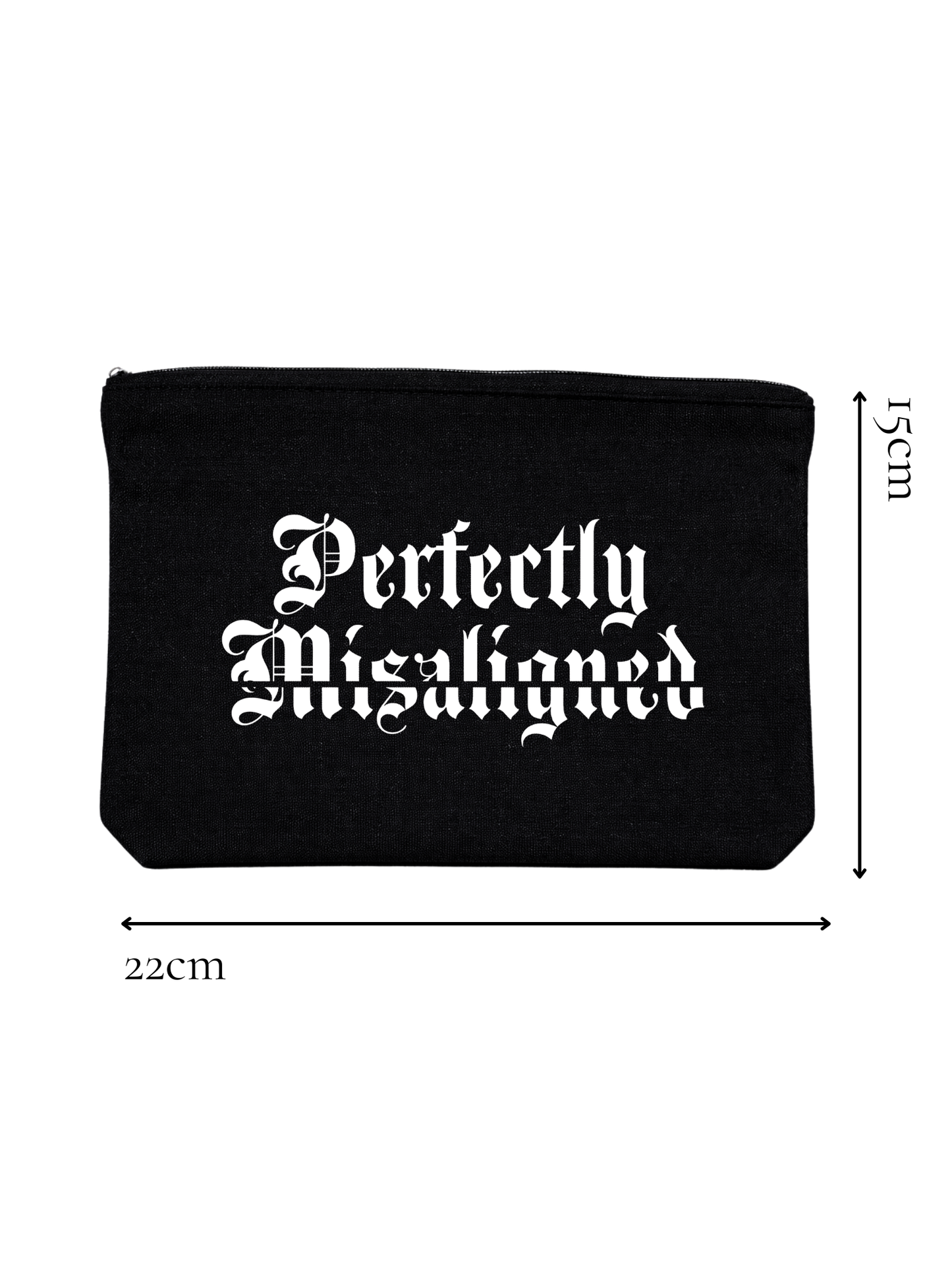 Perfectly Misaligned Tote Pouch