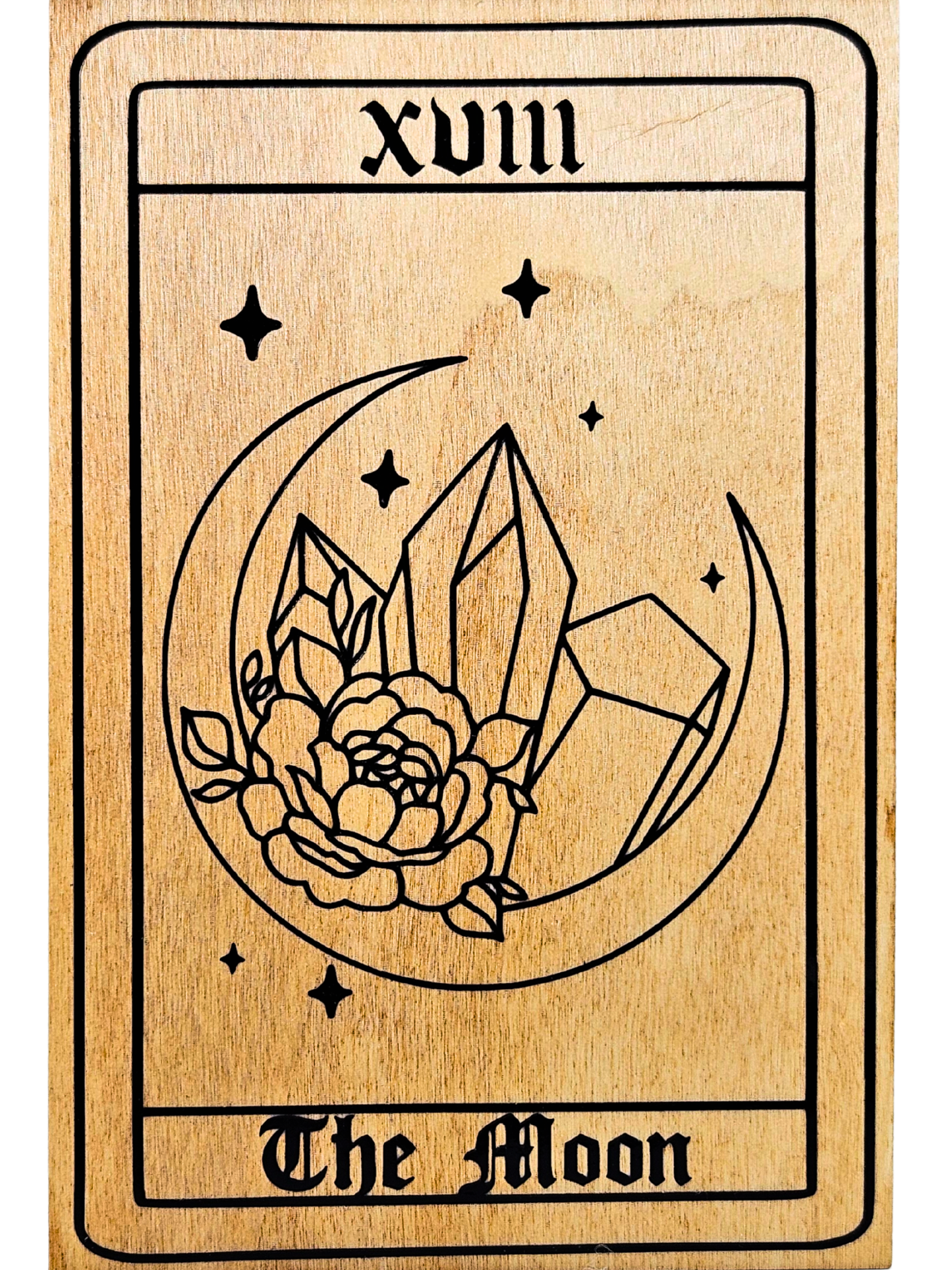 The Moon Tarot Plaque
