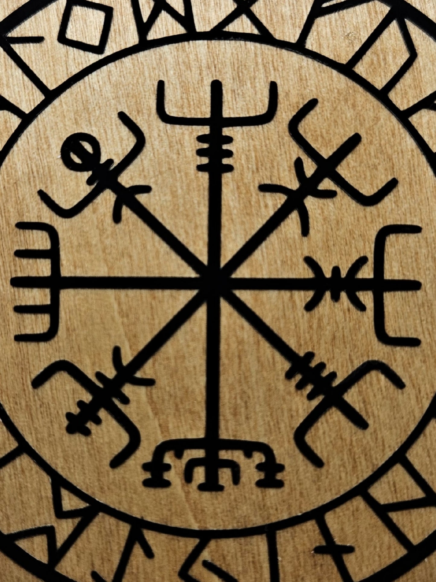 Viking Vegvísir Coaster