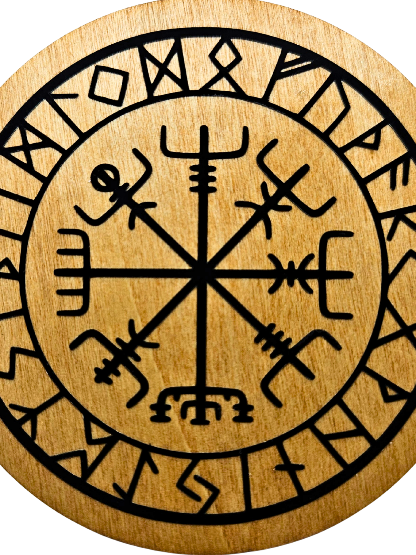 Viking Vegvísir Coaster