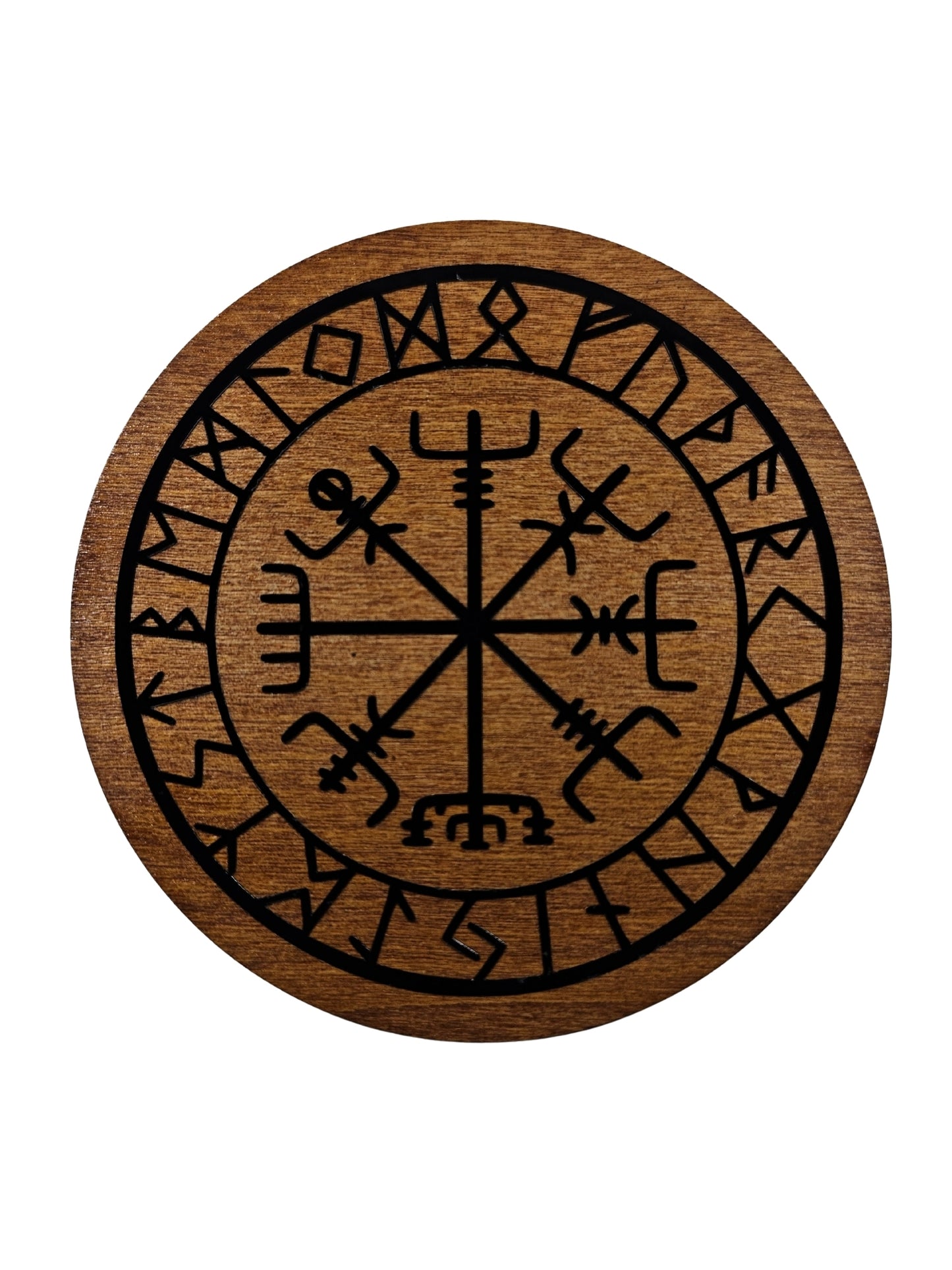 Viking Vegvísir Coaster
