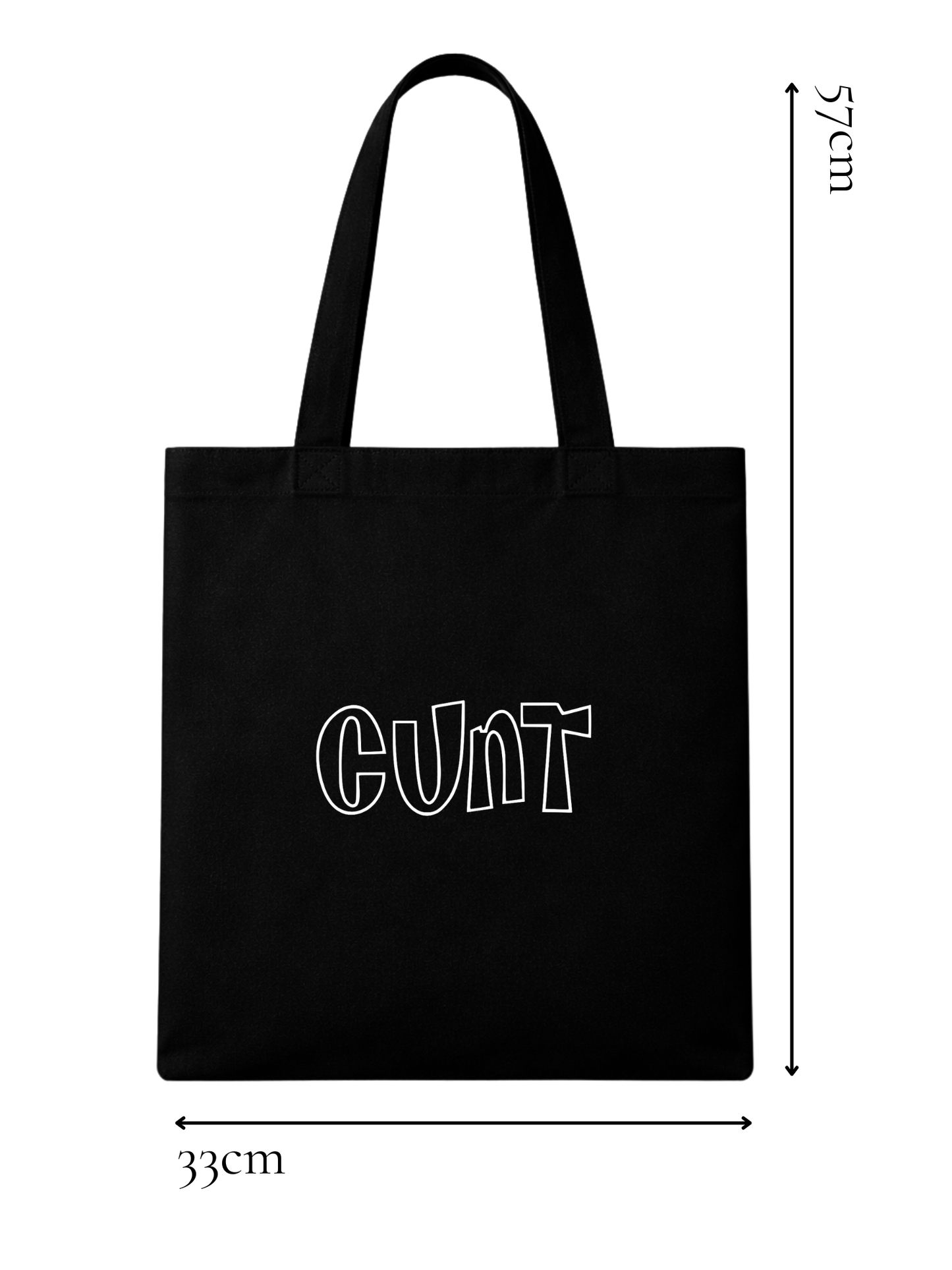Bratty Cunt Tote Bag