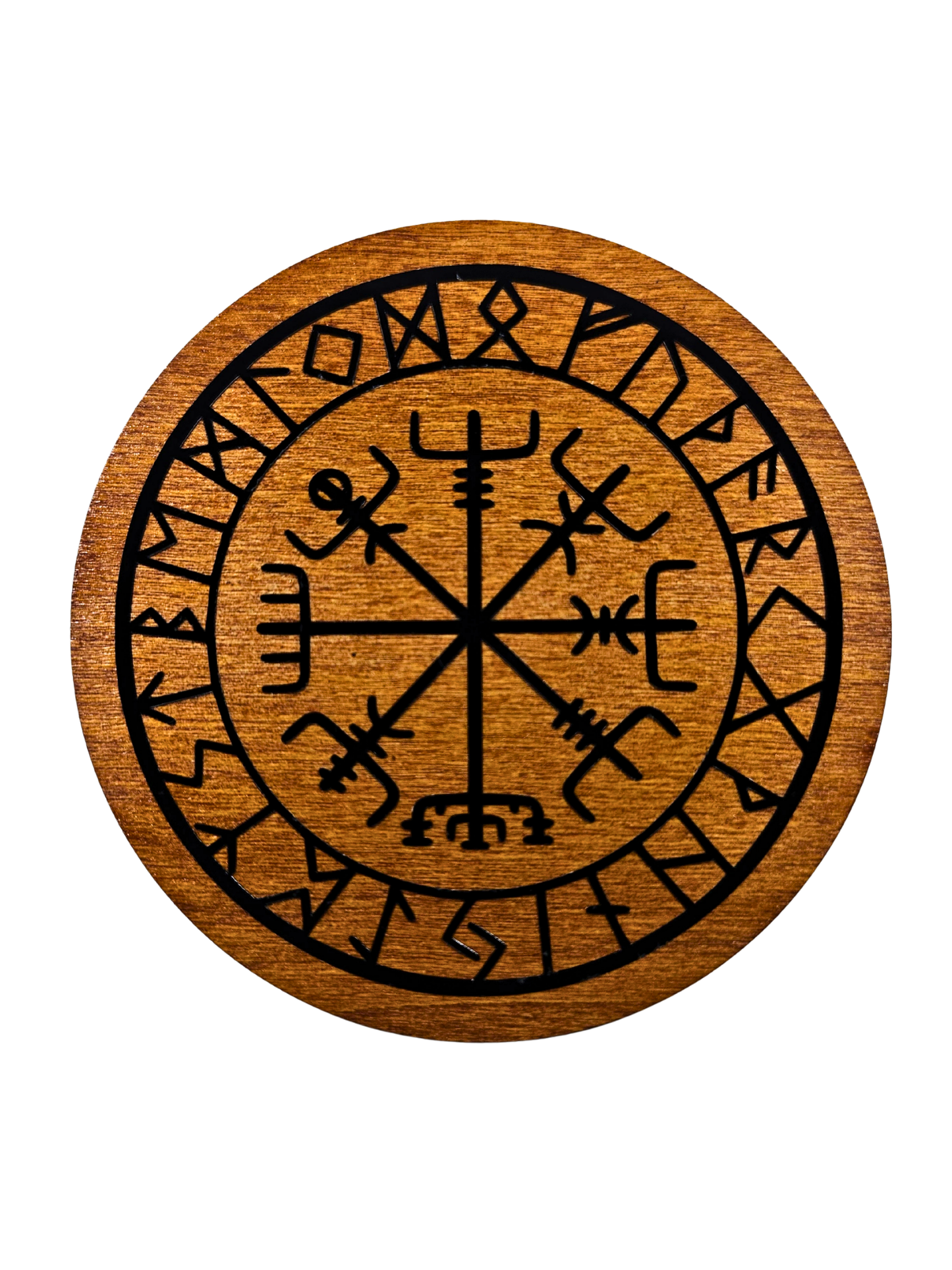 Viking Vegvísir Coaster