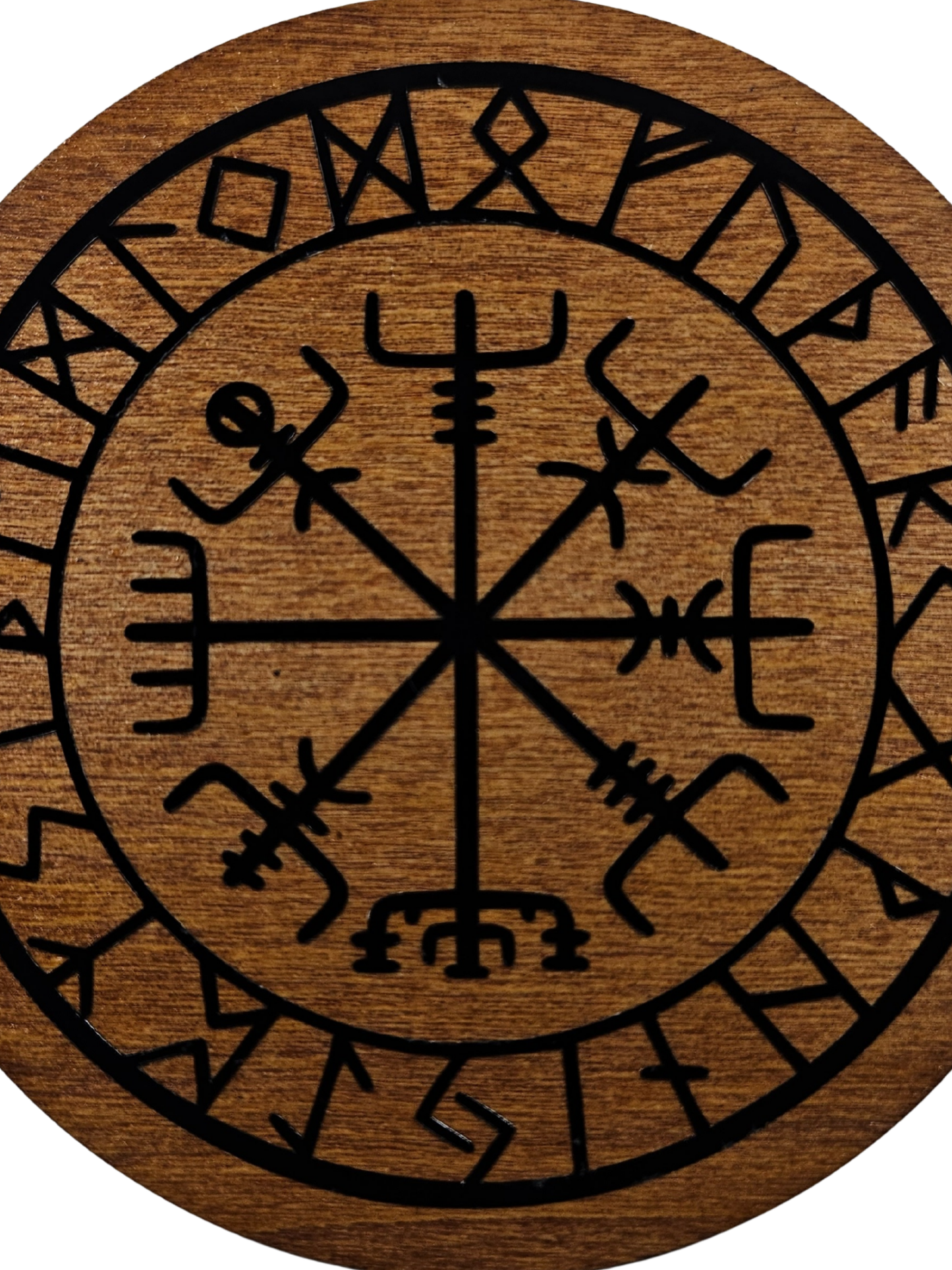 Viking Vegvísir Coaster