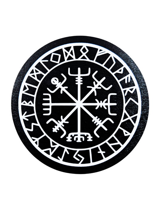 Viking Vegvísir Coaster