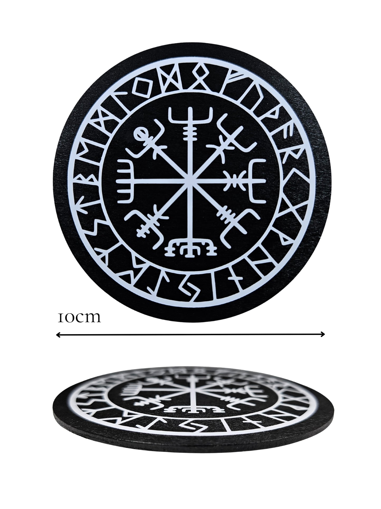 Viking Vegvísir Coaster