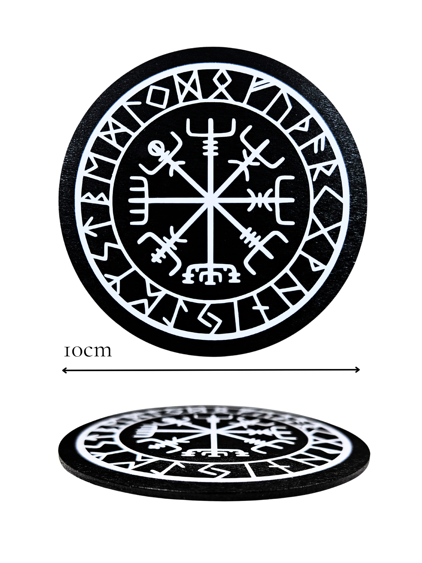 Viking Vegvísir Coaster