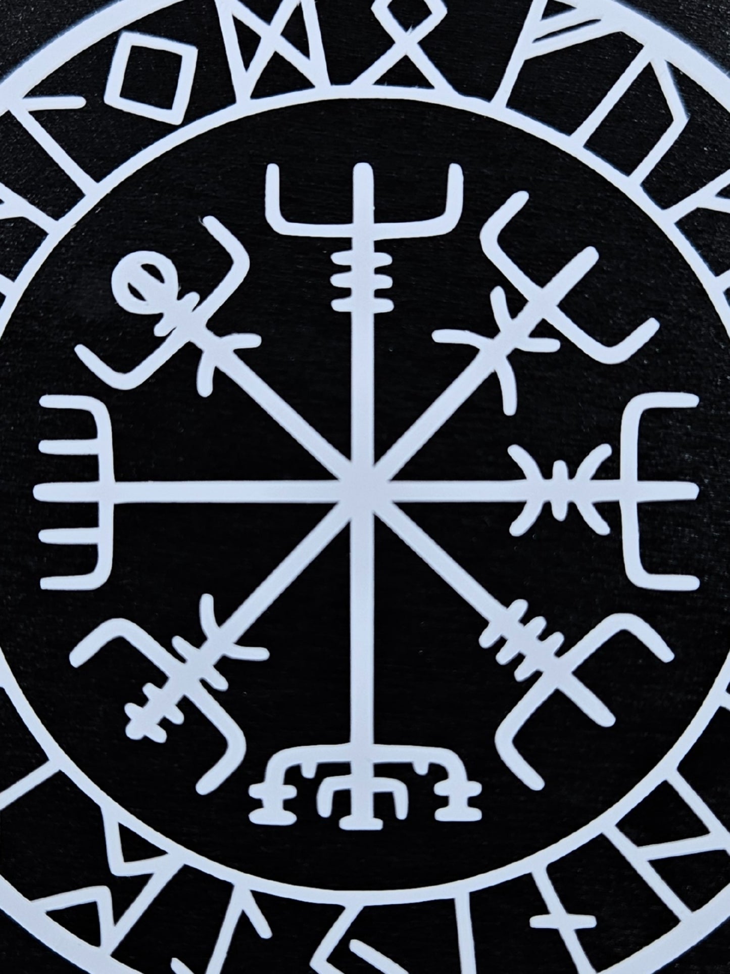 Viking Vegvísir Coaster