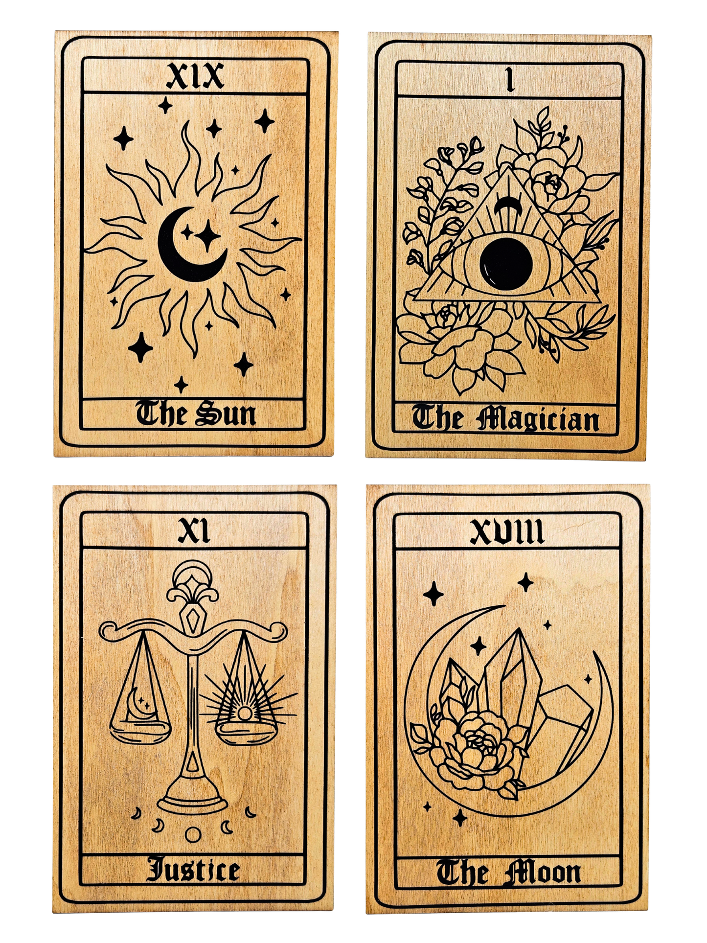 The Moon Tarot Plaque