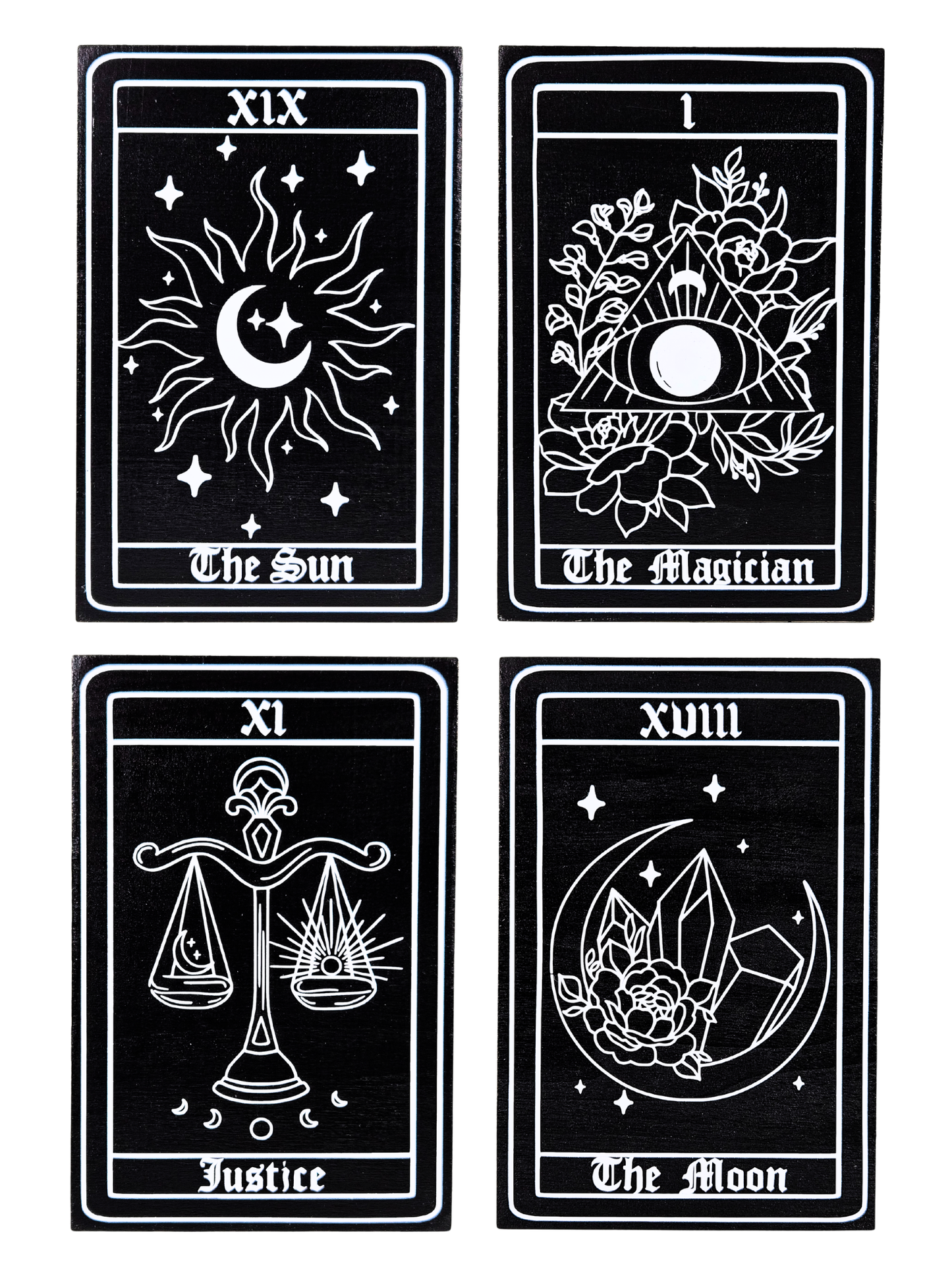 The Moon Tarot Plaque