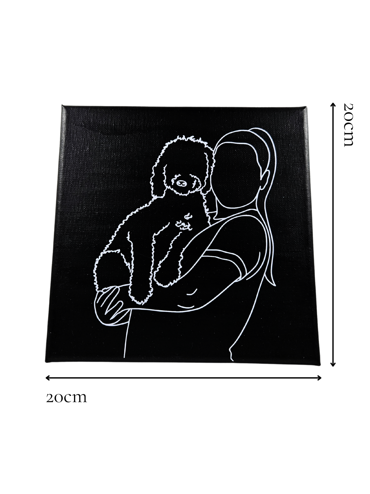 Minimalist Portrait Canvas