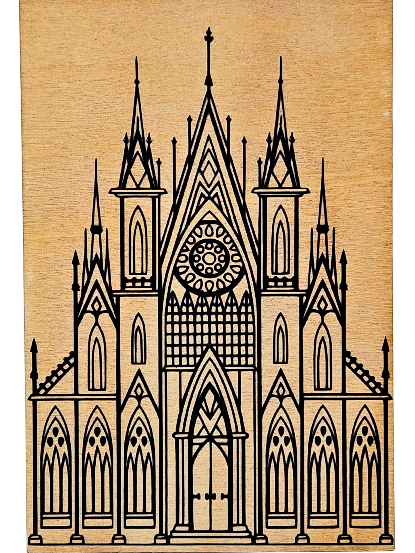 Gothic Cathedral Plaque