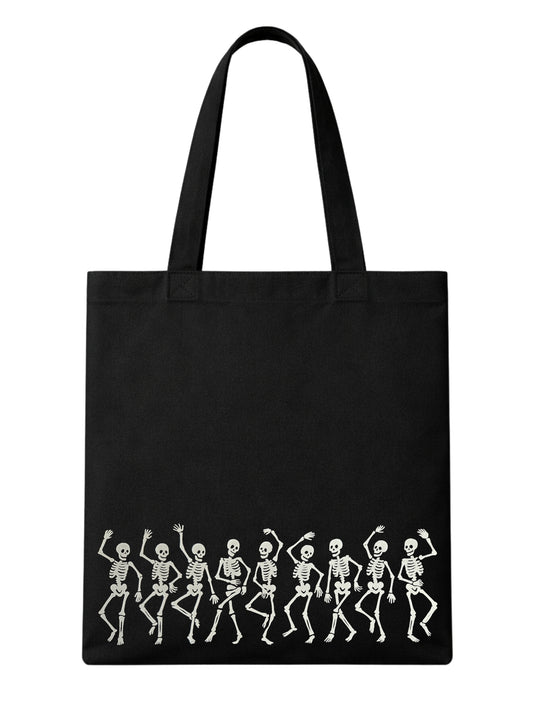 Dancing Skeletons Tote Bag