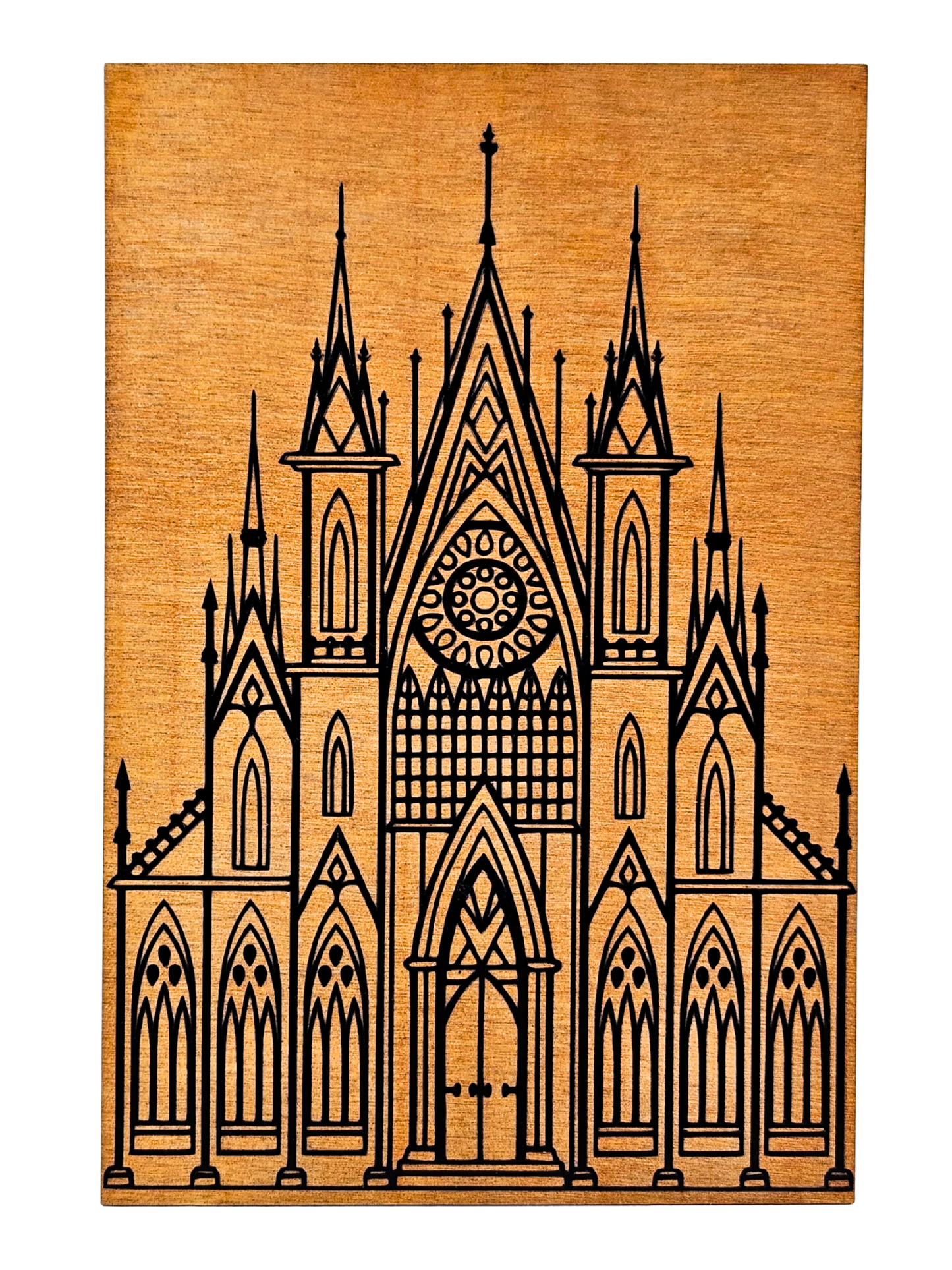 Gothic Cathedral Plaque